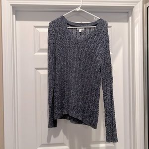 Women’s cotton knit sweater.